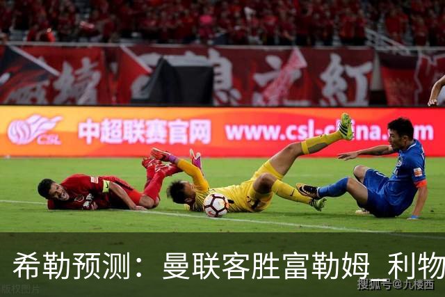 希勒预测：曼联客胜富勒姆 利物浦负伯恩茅斯，枪手曼城继续连胜
